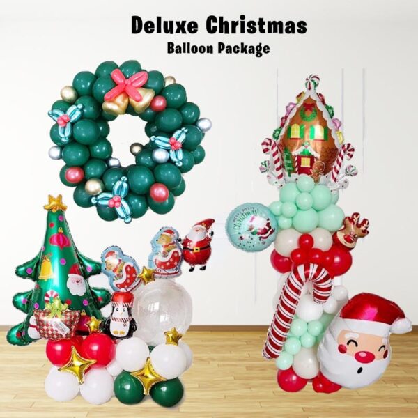 Deluxe Christmas Balloon package