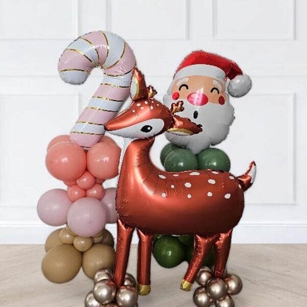 Joyous Christmas Balloon Display Package