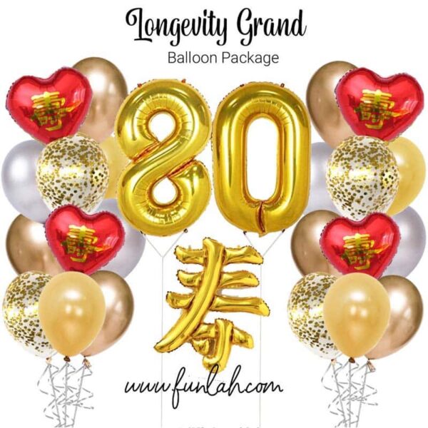 Longevity Grand Balloon Shou Package