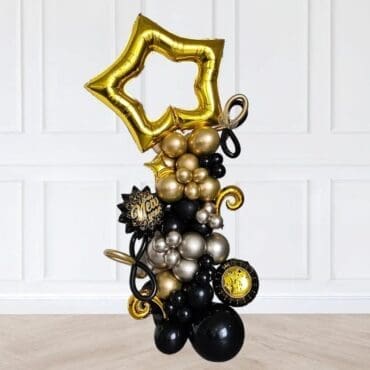 New Year Star Link Balloon Column