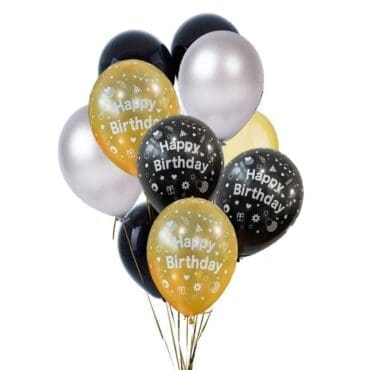 SBM Happy Birthday Balloon Bouquet