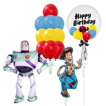 Toy Story Buzz & Woody Mega Plus Balloon Package
