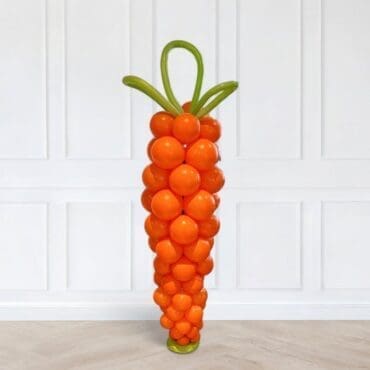 Easter Carrot Balloon Cloumn