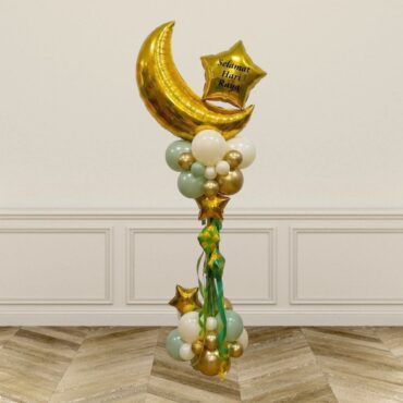 Hari Raya Ketupat Festive Standing Balloon Column