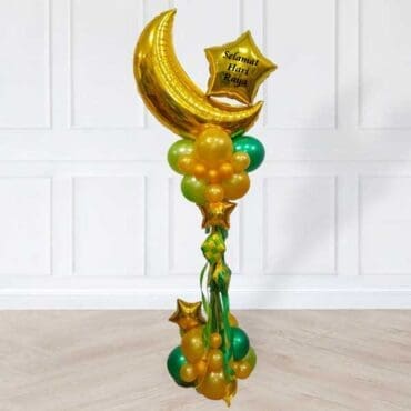 Hari Raya Ketupat Festive Standing Balloon Column