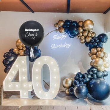 Ring Frame with Marquee lights