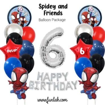 Spidey and Friends Birthday Bash Balloon Package