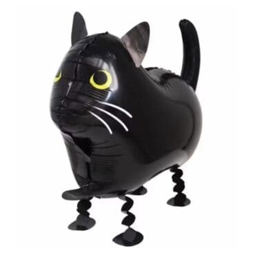 Walking pets balloon Black Cat