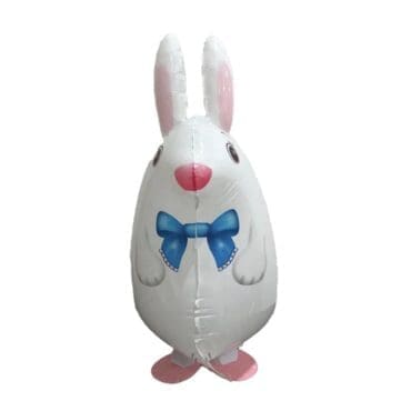 Walking pets balloon White bunny rabbit