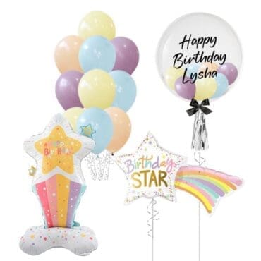 Birthday Superstar Mega Balloon Package