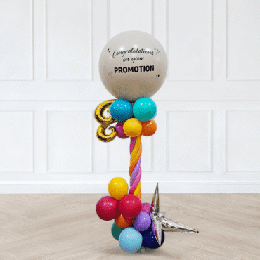 Colourful Jumbo Twister Balloon Column