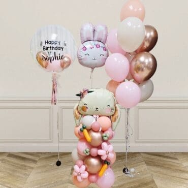 Joyful Rabbit Mega Balloon Package
