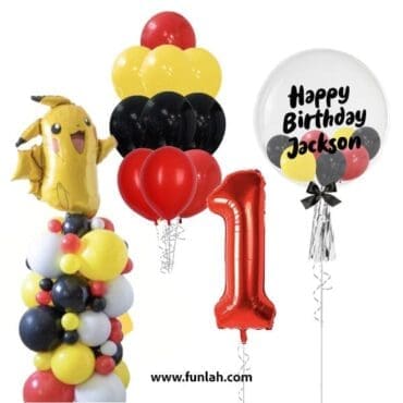 Pokemon Pikachu Giga Balloon package