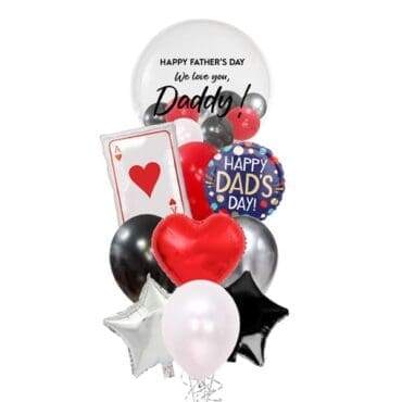 XXL Father's Day Casino Balloon Bouquet