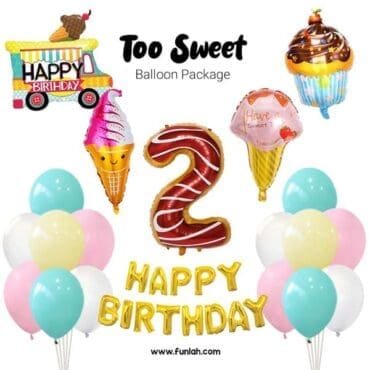 Too Sweet Balloon Package