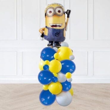 Despicable Me Minion Balloon Column