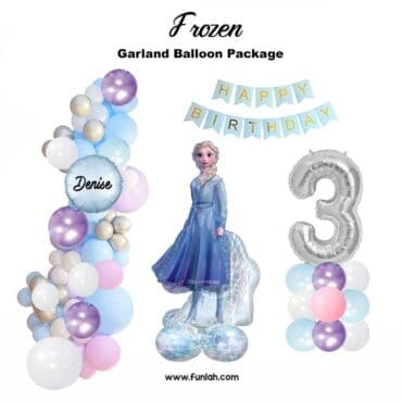 Garland Balloon Package - Frozen