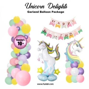 Garland Balloon Package - Unicorn Delights