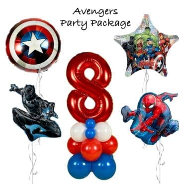 Avenger Unite Balloon Party Package