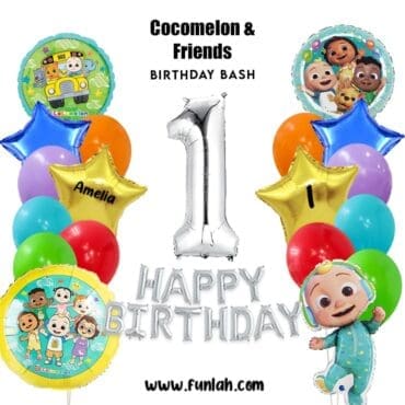 Cocomelon and Friends Birthday Bash Balloon Package