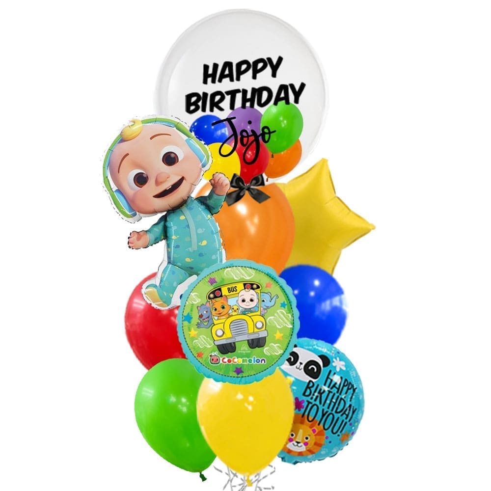 Cocomelon JJ and Animal Friends Deluxe Balloon Bouquet