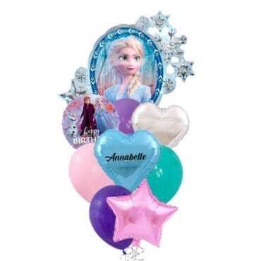 Frozen 2 Grand Birthday Balloon Bouquet