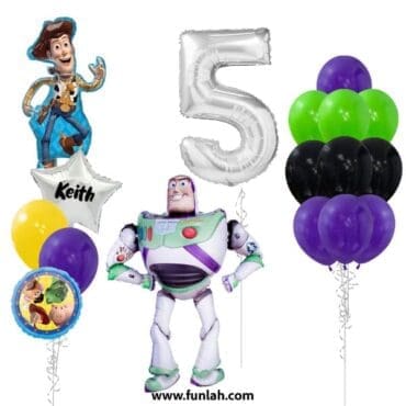 Toy Story Buzz & Woody Ultimate Bash Balloon Package