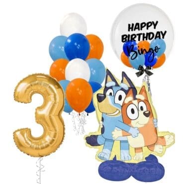 Bluey Bingo Giga Balloon Package