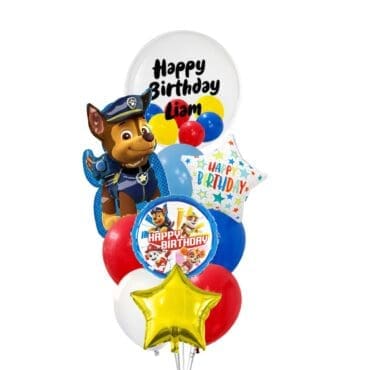 Chase Paw Patrol Deluxe Balloon Bouquet