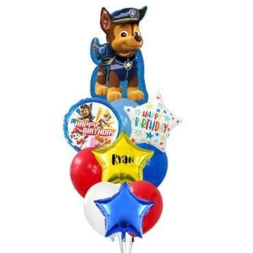 Chase Paw Patrol Grand Balloon Bouquet