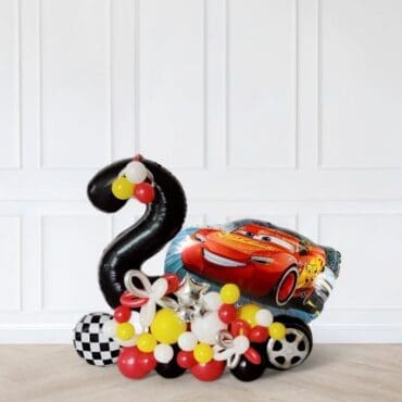 Disney Cars McQueen Balloon Centerpiece
