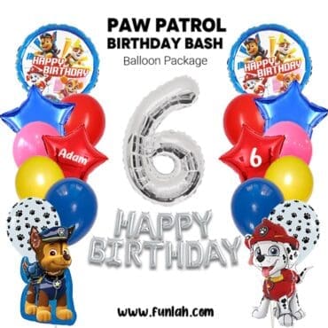 Paw Patrol Birthday Bash Balloon Package