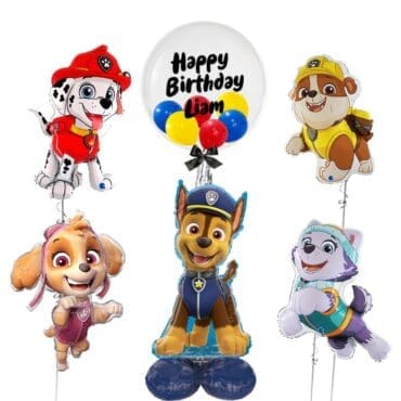 Paw Patrol City Happy Birthdy Balloon Package