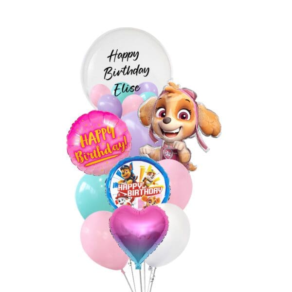 Skye Paw Patrol Deluxe Balloon Bouquet