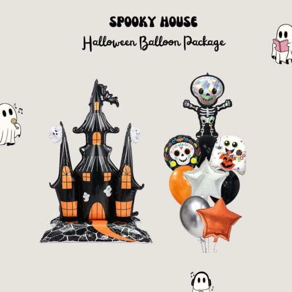 Spooky House Halloween Balloon Package