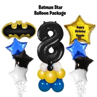 Star Balloon Package - Batman