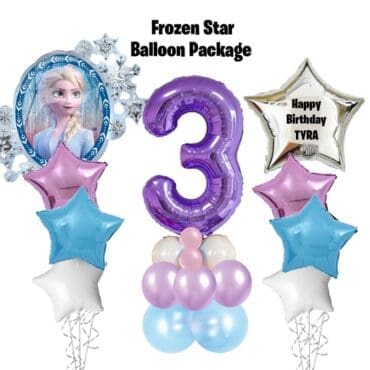 Star Balloon Package - Frozen
