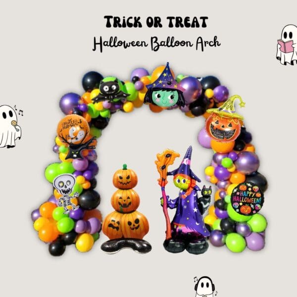 Trick or Treat Halloween Balloon Package