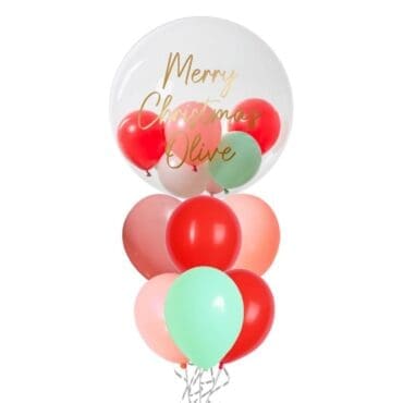 24inch Colour Pop Christmas Balloon Bouquet