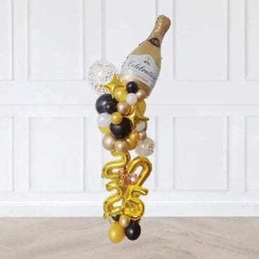New Year Champagne Pillar 2025