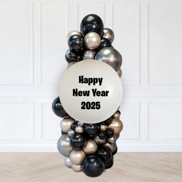 New Year Standing Garland Balloon Column