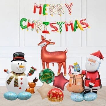 Santa Presents Balloon Package