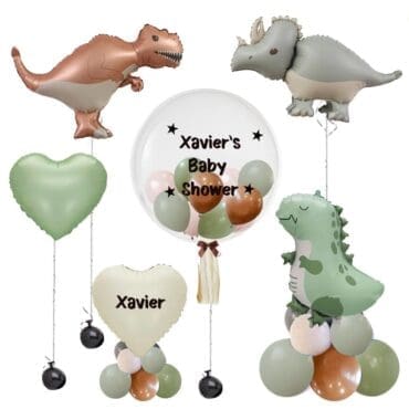Baby shower Dinosaur Balloon Package