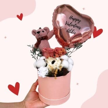 Cotton Jayce Bucket Flower Balloon