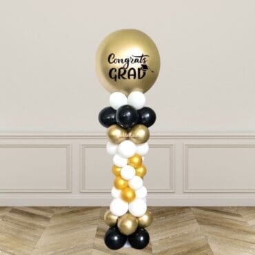 30" Customize Roman Graduation Balloon Column Display