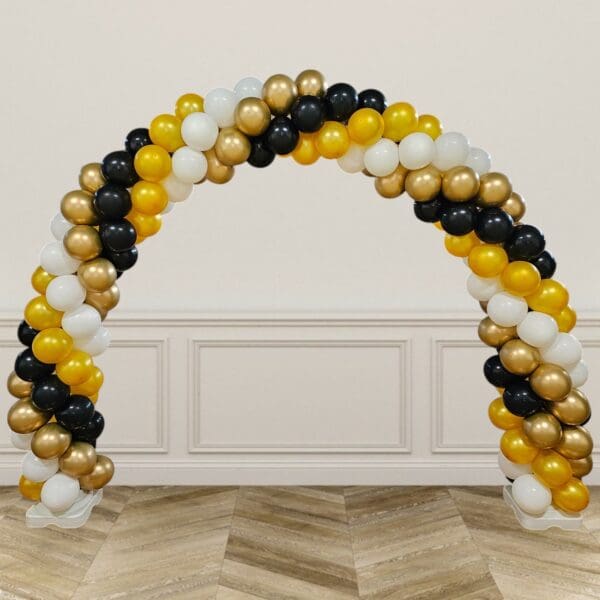 Graduation Balloon Arch Spiral Design