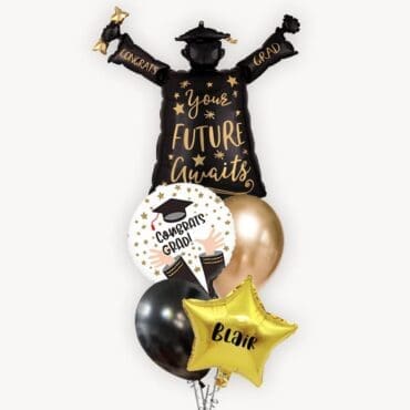 Future Awaits Grad Balloon Bouquet