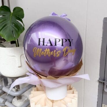 Mother's Day Money Pop Balloon Purple