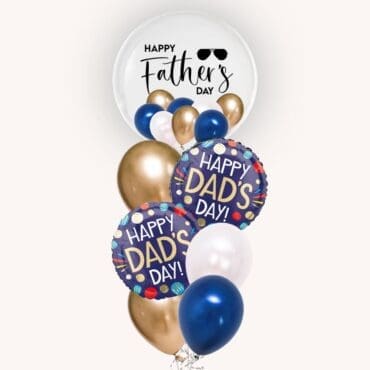 Happy Father day shades Bubble Balloon Bouquet