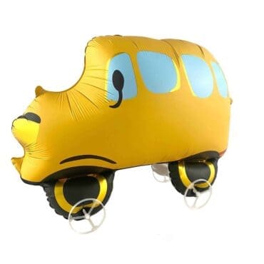 Jumbo walking pet balloon bus